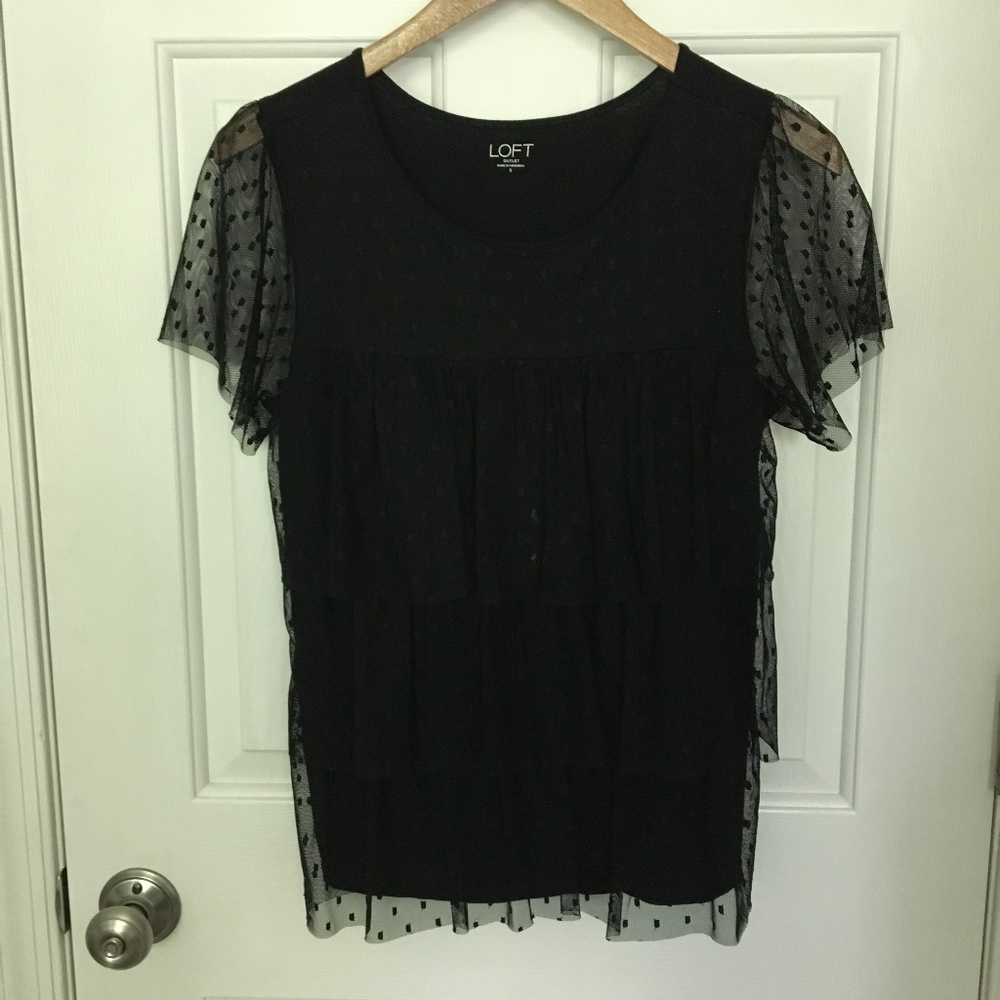 Black Loft Outlet Blouse